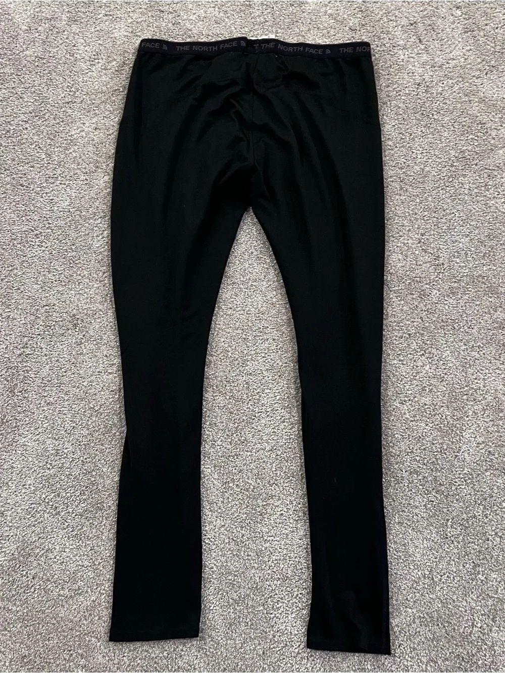 The North Face BaseLayer Pants Men’s Size Large Black Lightweight Quick Dry Snow